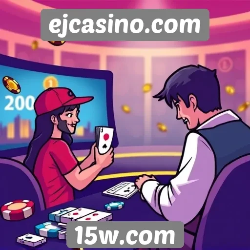 Experiência do usuário no site ejcasino e navegação