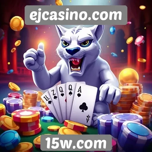 Variedade de jogos disponíveis no ejcasino.com